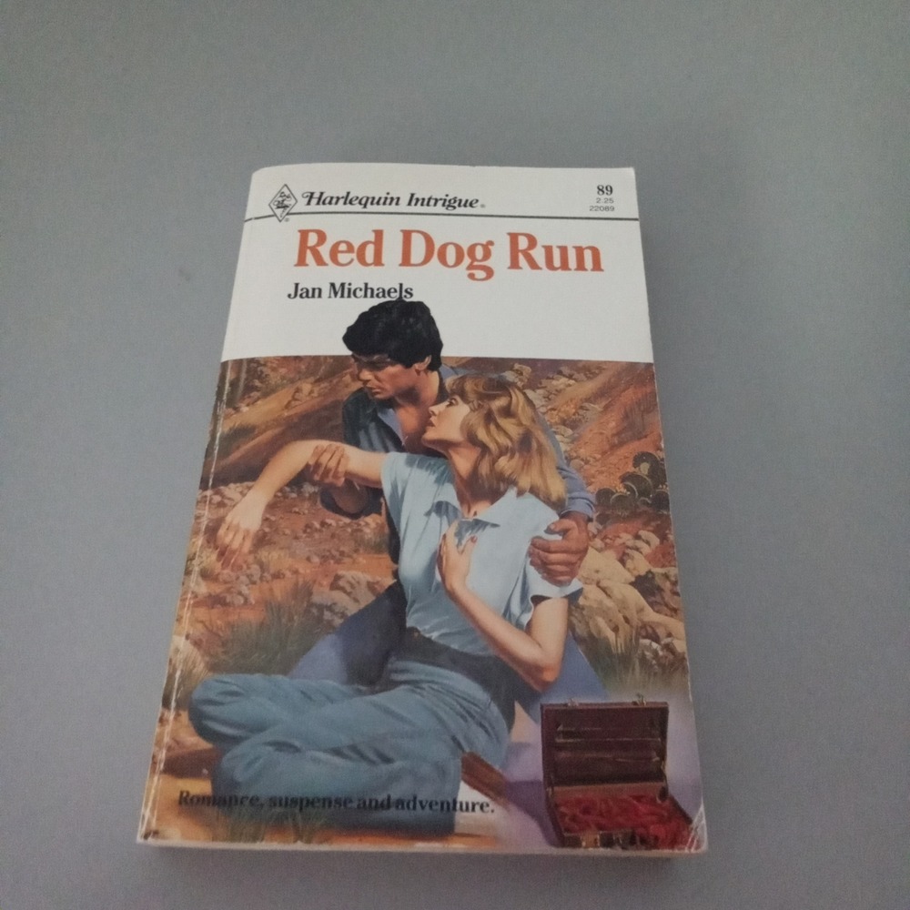 Red Dog Run Jan Michaels Harlequin Intrigue  Vintage 1988 Romantic Suspense Book